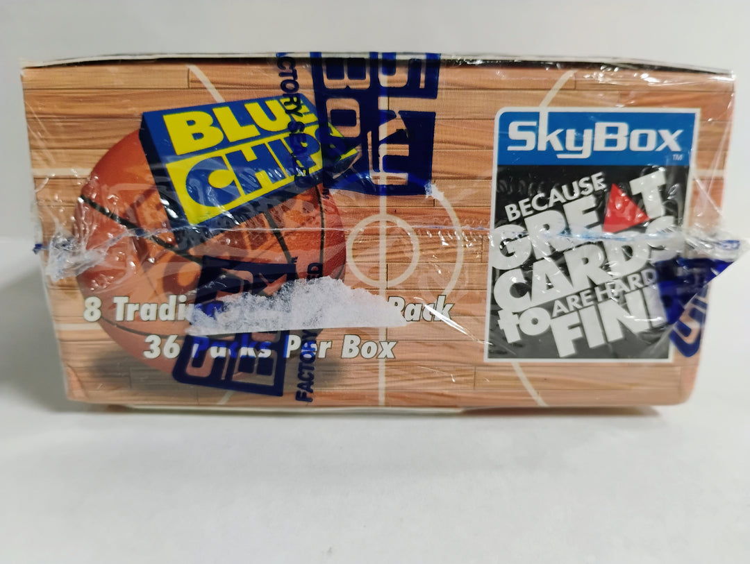 1994 Skybox Blue Chips Basketball Factory Sealed Box