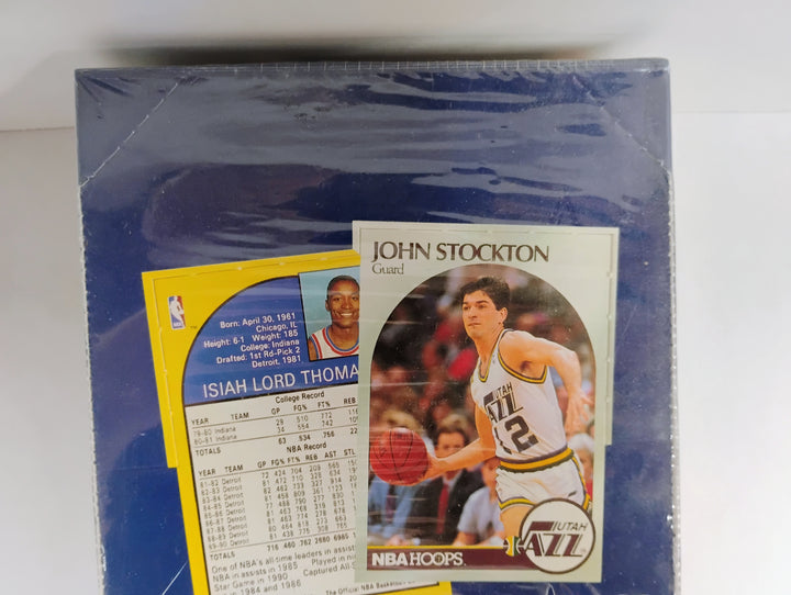 1990-91 NBA Hoops Series 1 Sealed Box