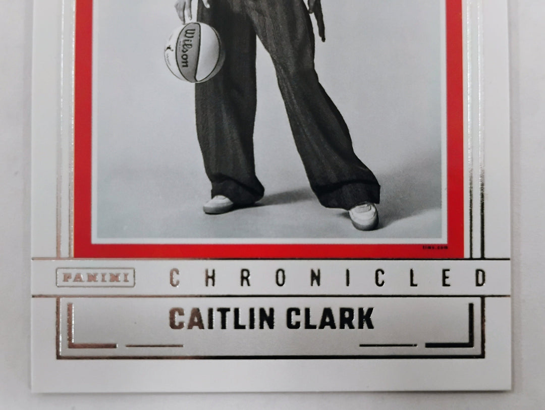 2025 Panini - Caitlin Clark Chronicled Basketball Time Athlete of the Year #99