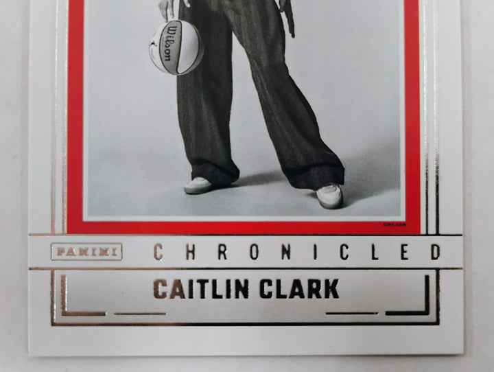 2025 Panini - Caitlin Clark Chronicled Basketball Time Athlete of the Year #99