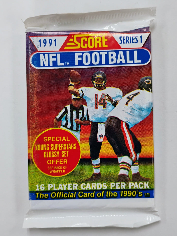 1991 Score Football Series 1 Sealed Pack