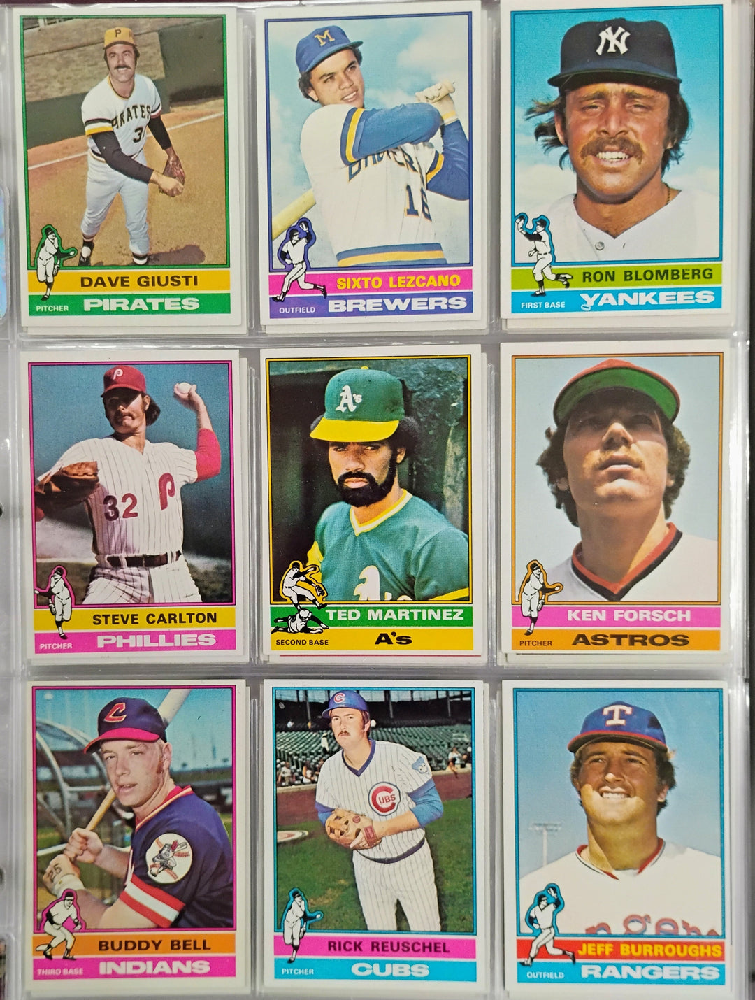 1976 Topps Baseball Complete Set EX-Mint