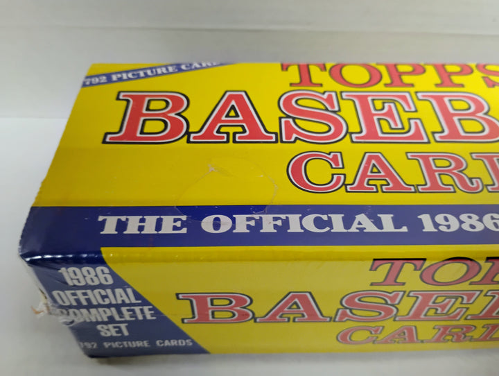 1986 Topps Baseball Factory Sealed Set
