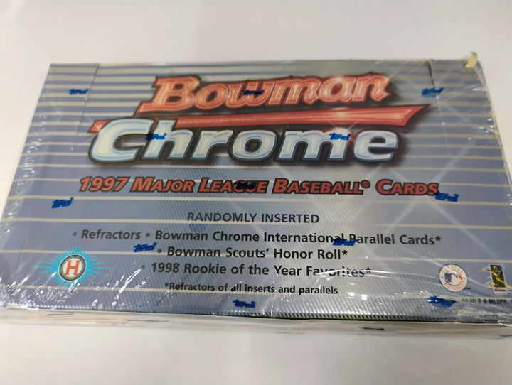 1997 Bowman Chrome Baseball Sealed Hobby Box