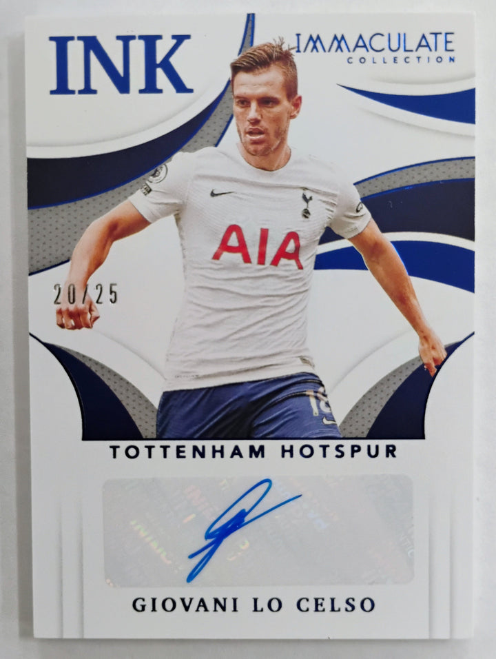 2021 Panini Immaculate Collection Soccer Giovani Lo Celso #IK-GLC INK