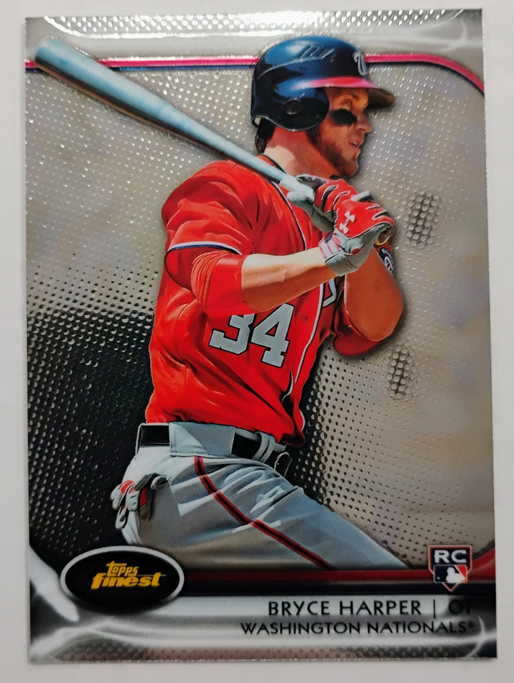 2012 Topps Finest Baseball Bryce Harper RC #73
