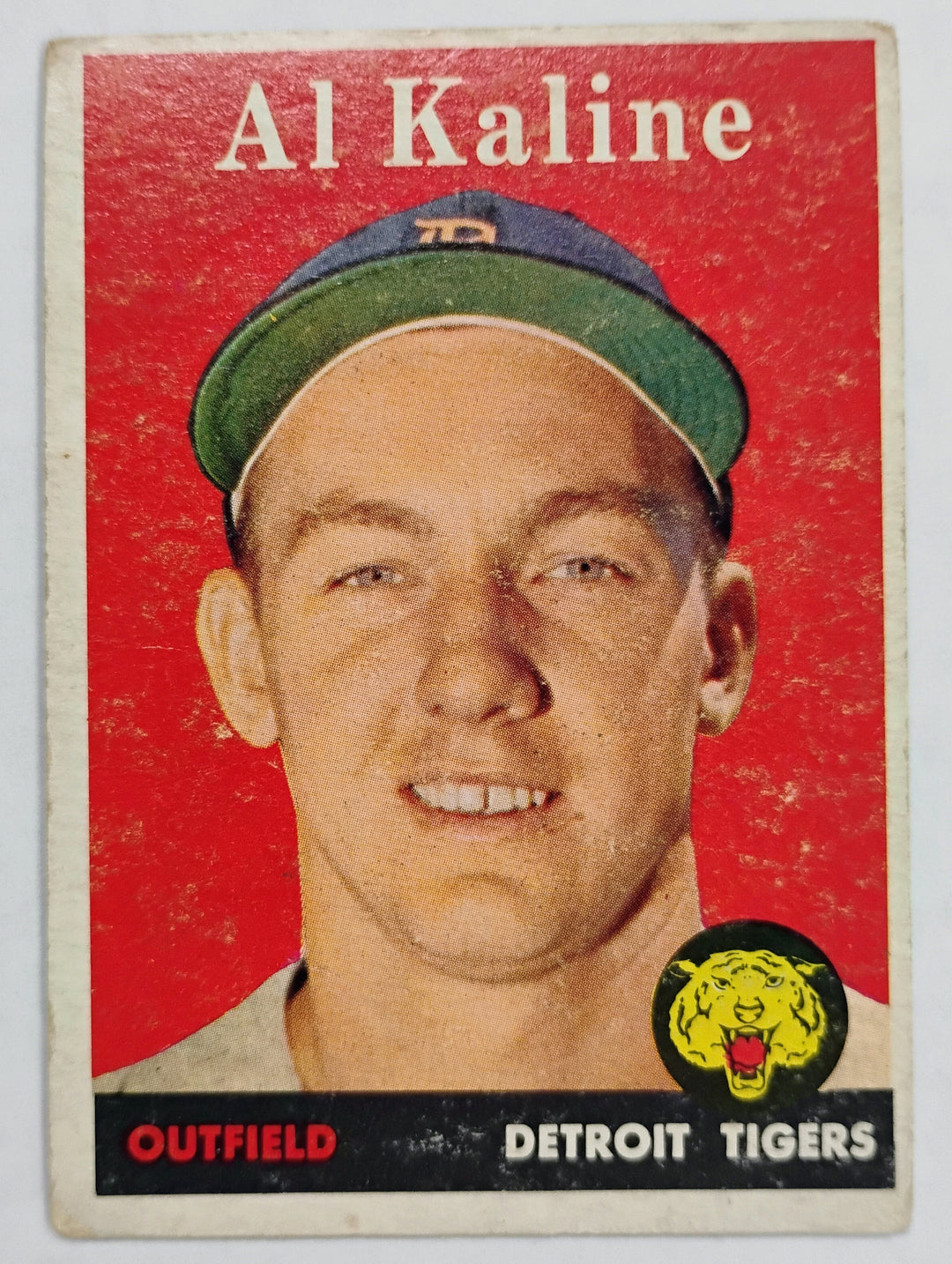 1958 Topps Baseball Al Kaline #70