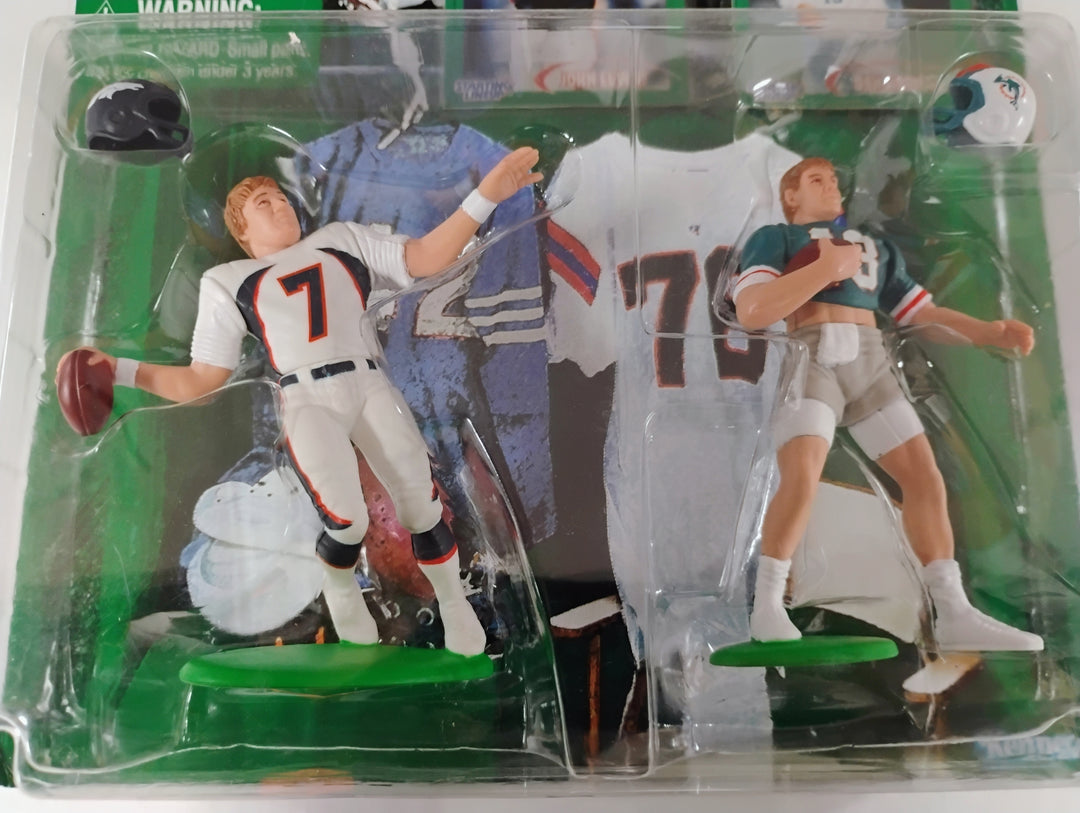 1998 Kenner Starting Lineup Classic Doubles John Elway/Dan Marino Sealed