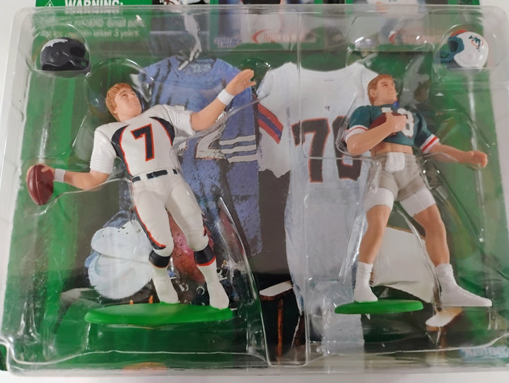 1998 Kenner Starting Lineup Classic Doubles John Elway/Dan Marino Sealed