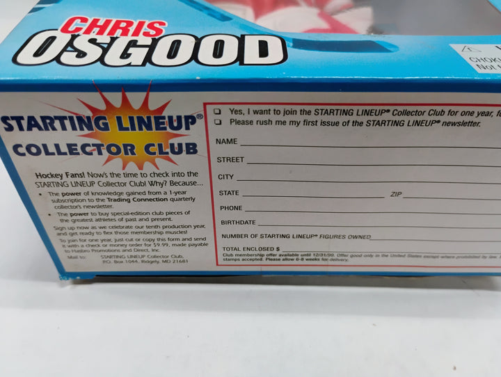 1999 Hasbro Starting Lineup Chris Osgood 1999 Edition Box