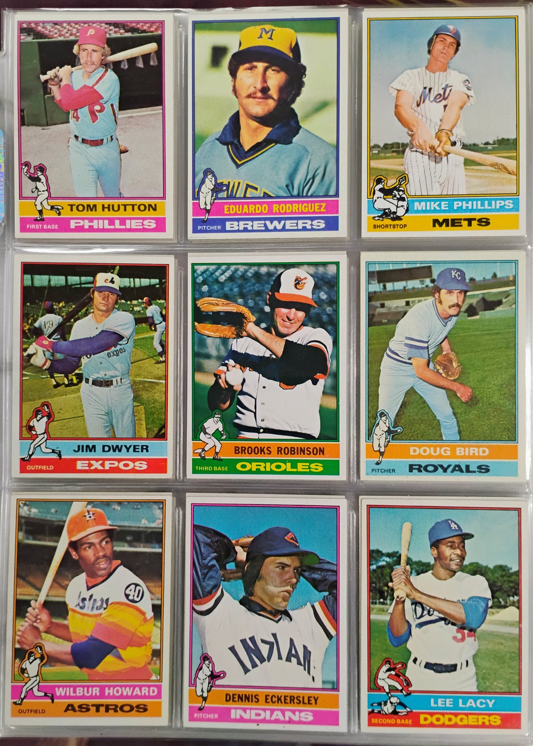 1976 Topps Baseball Complete Set EX-Mint