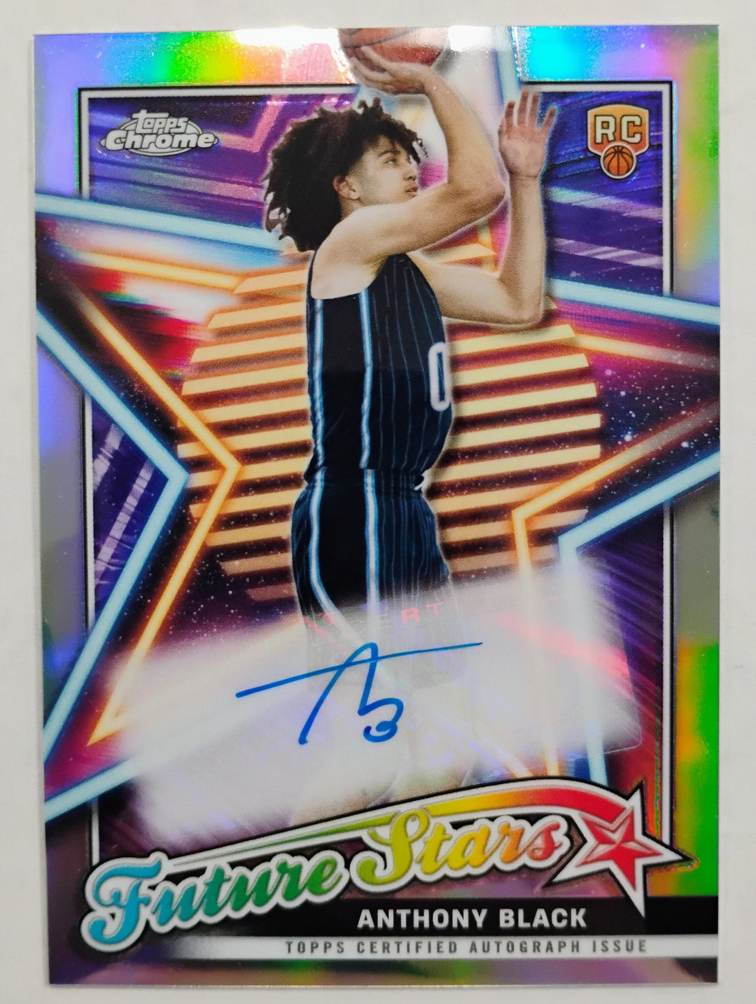 2024 Topps Chrome Basketball Anthony Black #FSA-ANS Future Stars