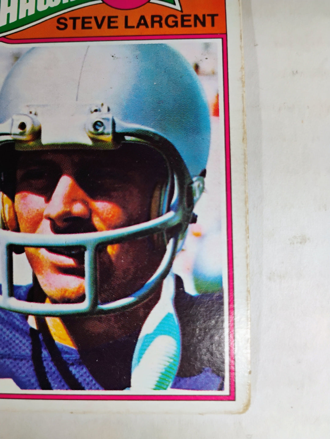 1977 Topps Mexican Football Steve Largent RC #177