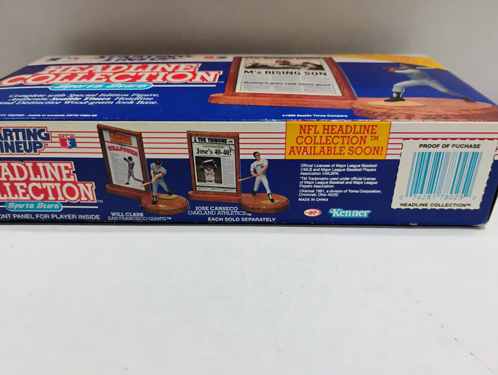 1991 Kenner Starting Lineup Headline Collection Sports  Stars Ken Griffey Jr. Open Box