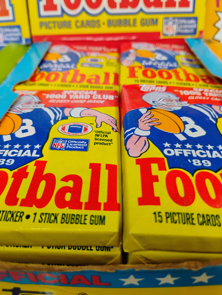 1989 Topps Football Sealed Wax Pack
