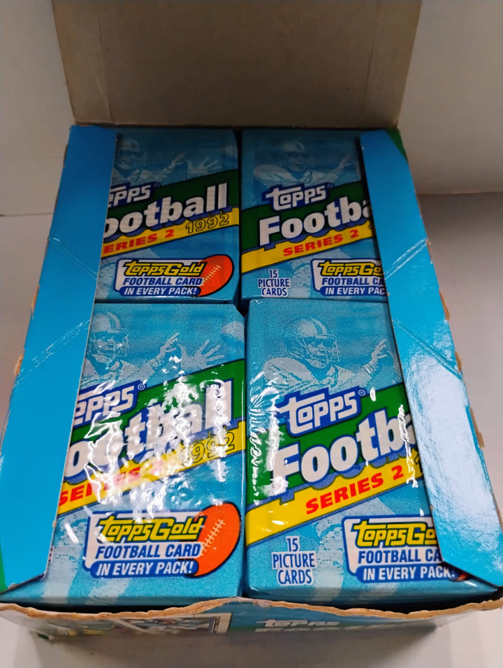 1992 Topps Football Series II Wax Box