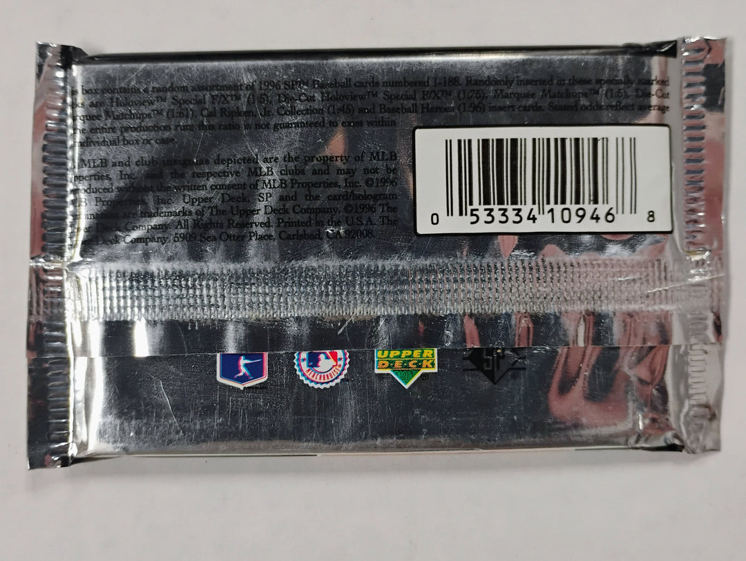 1996 Upper Deck SP Baseball Sealed Pack