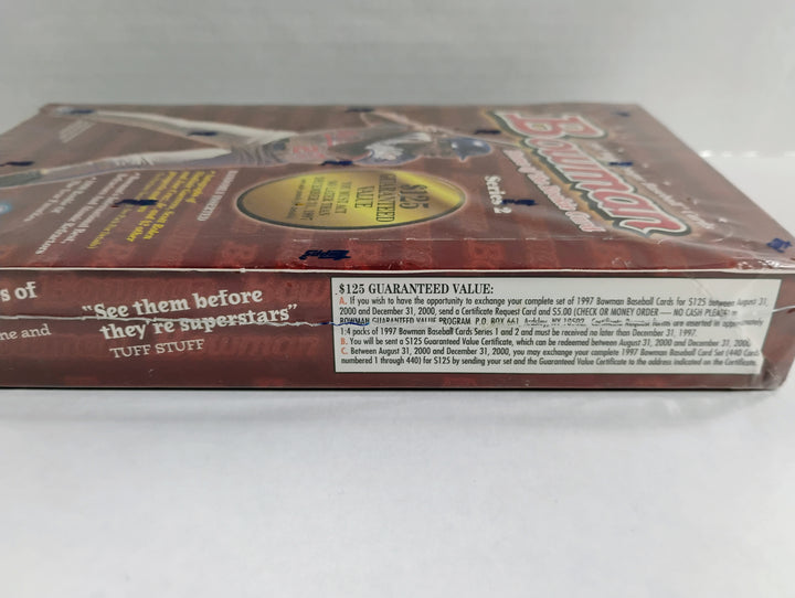 1997 Bowman Baseball Series 2 Sealed Hobby Box