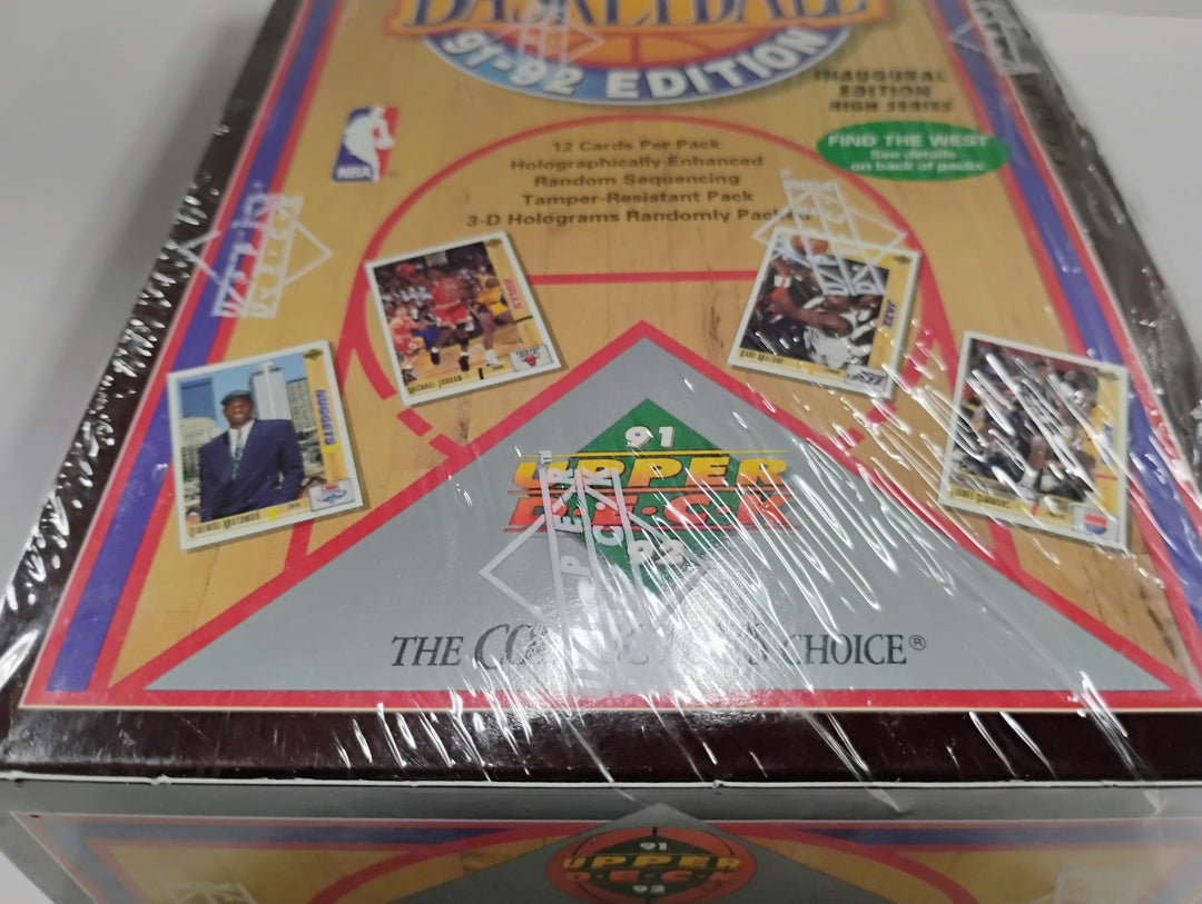 1991-92 Upper Deck  Basketball High Series Sealed Box Find The West