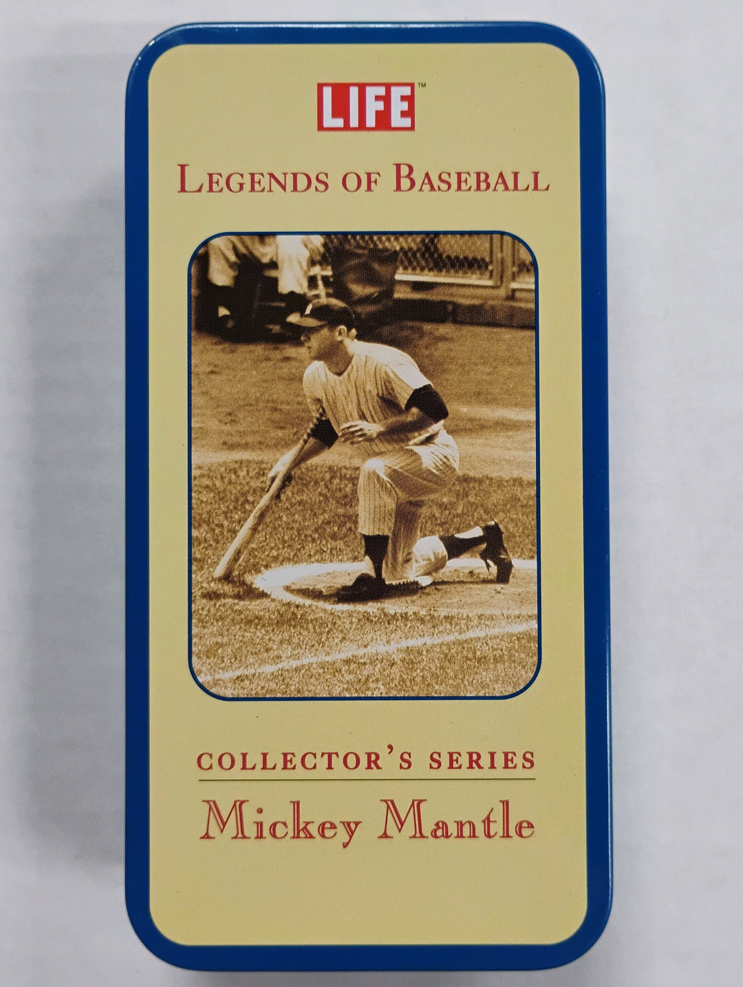 Life Mickey Mantle Legends Of Baseball Watch Collector's Series