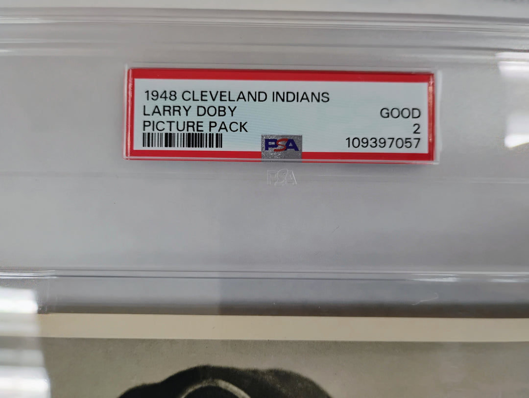 1948 Cleveland Indians Picture Pack Larry Doby PSA 2 Good