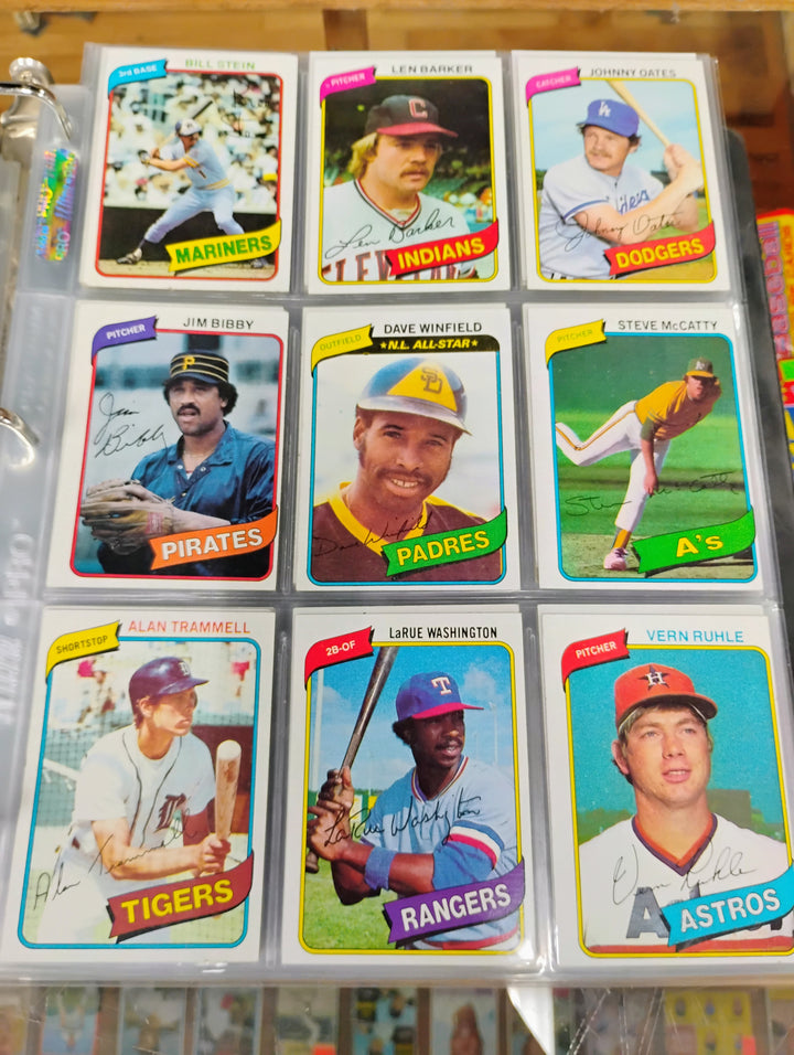 1980 Topps MLB Topps Complete Set