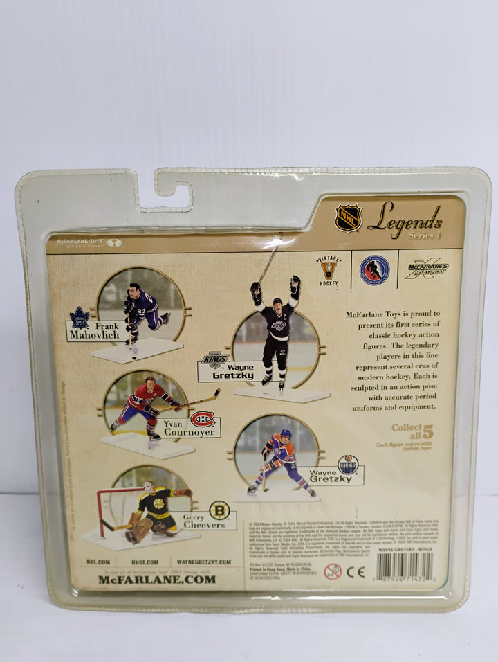 2004 McFarlane Legends Series 1  Wayne Gretzky Los Angeles Kings 1988-1996  Sealed PKG