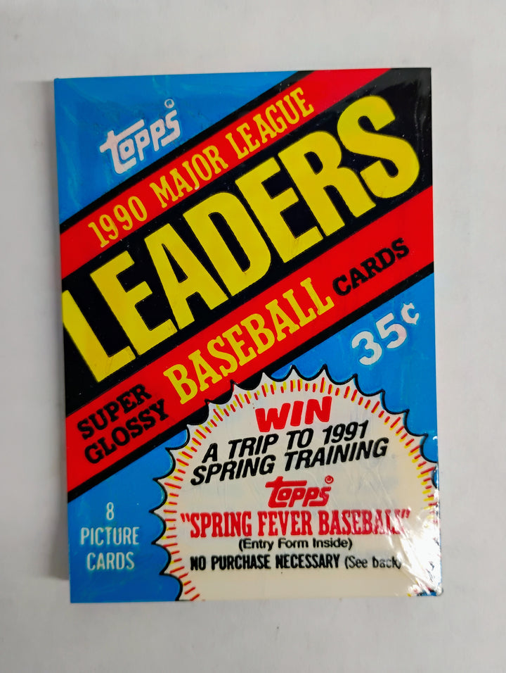 1990 Topps Leaders Sealed Pack