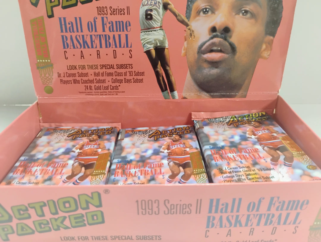 1993 Action Packed Basketball Series II Sealed Pack
