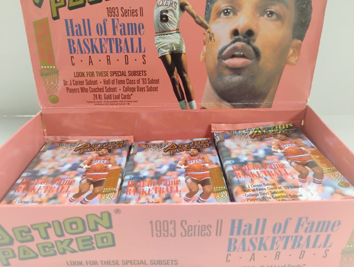 1993 Action Packed Basketball Series II Sealed Pack
