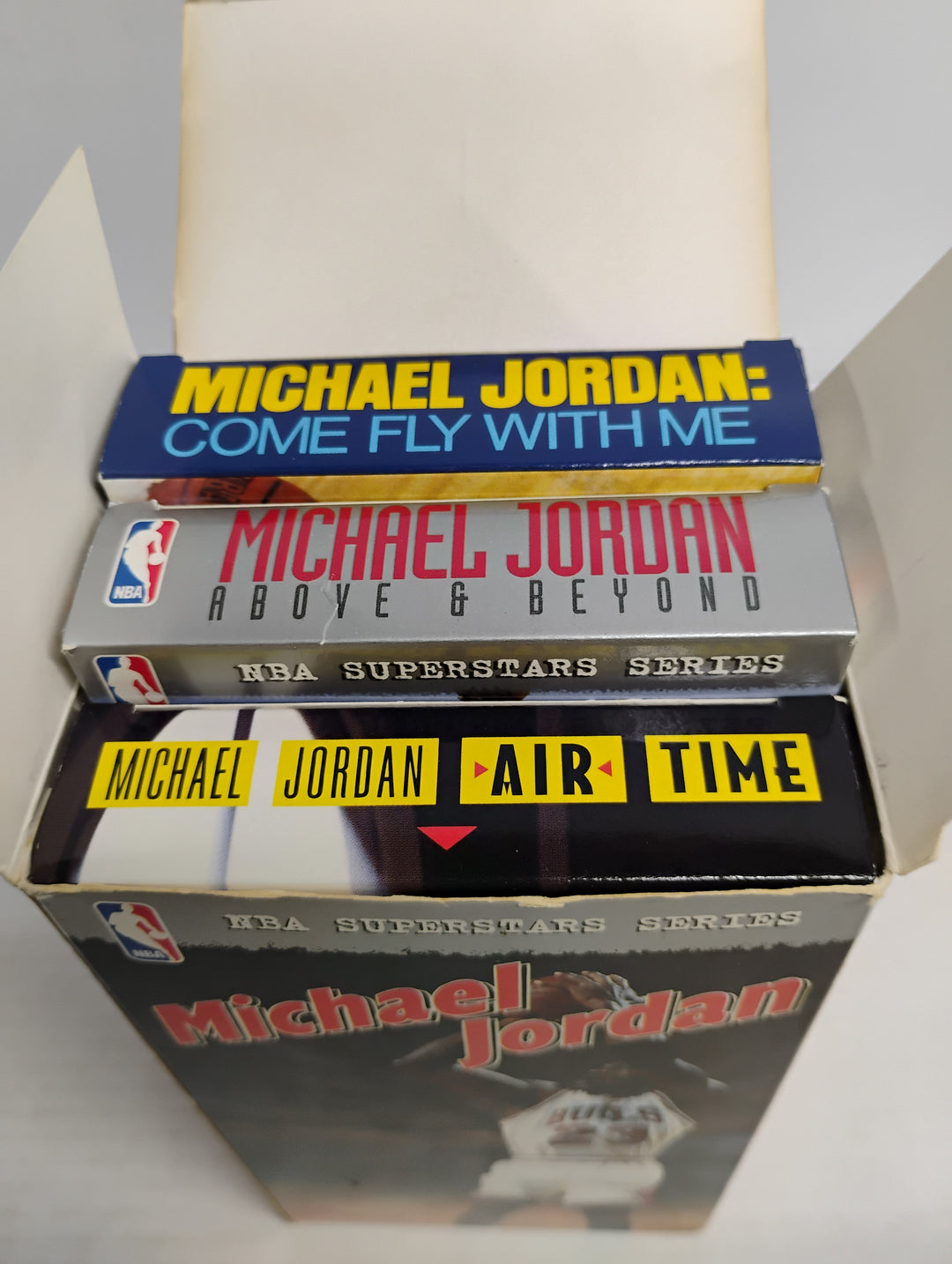 1999 Michael Jordan NBA Superstar Series The Ultimate Collection VHS Box Set