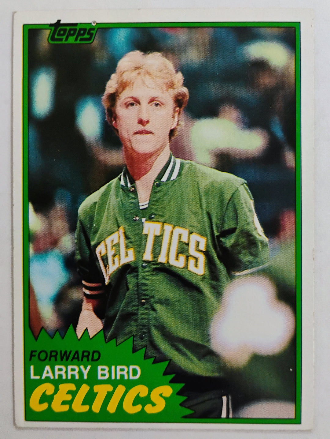 1981 Topps Basketball Larry Bird #4