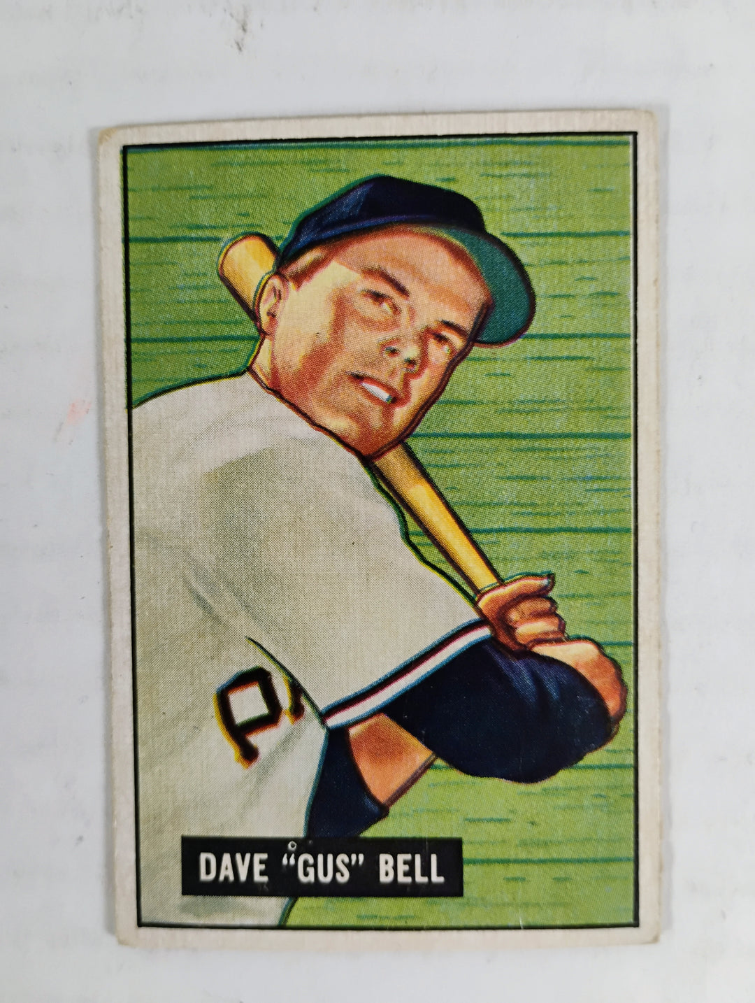 1951 Bowman Baseball Dave "Gus" Bell RC #40 VG Partial Set Break