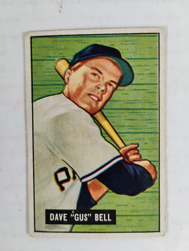 1951 Bowman Baseball Dave "Gus" Bell RC #40 VG Partial Set Break