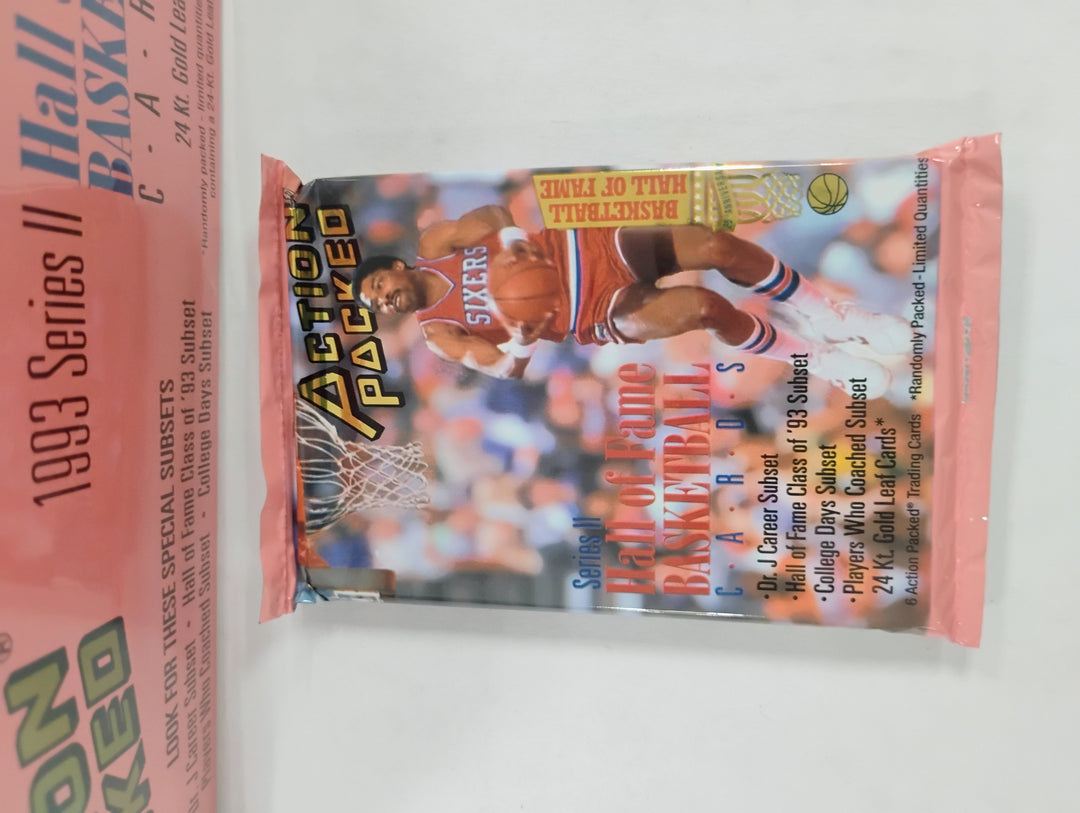 1993 Action Packed Basketball Series II Sealed Pack