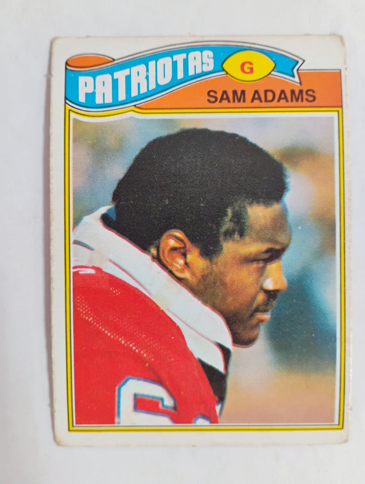 1977 Topps Mexican Football Sam Adams #14