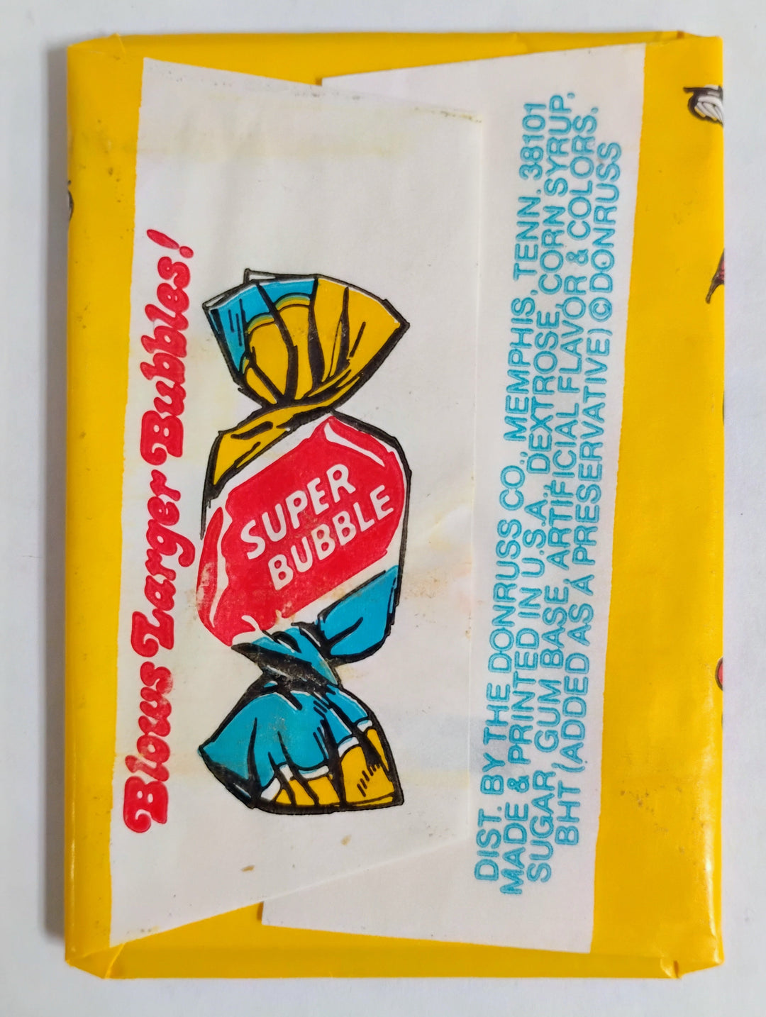 1971 Donruss Ticky-Tacky Tattoos Sealed Wax Pack