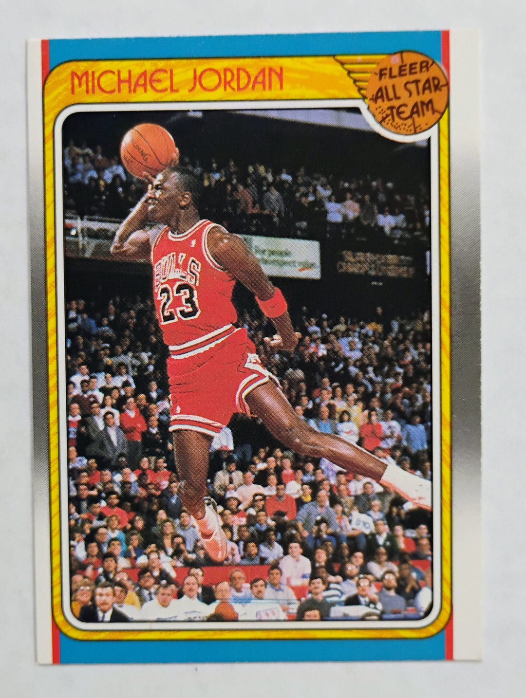 1988-89 Fleer Basketball Michael Jordan #120 All Star