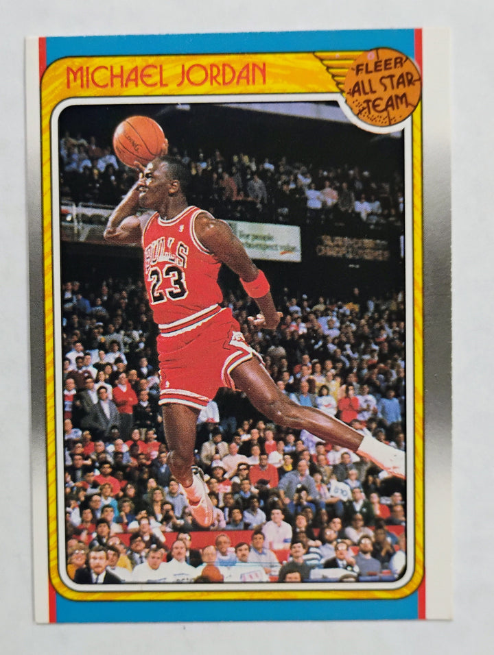 1988-89 Fleer Basketball Michael Jordan #120 All Star