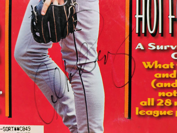 Sports Illustrated May, 1996 Alex Rodriguez Autopraph Cover PSA/DNA Cert