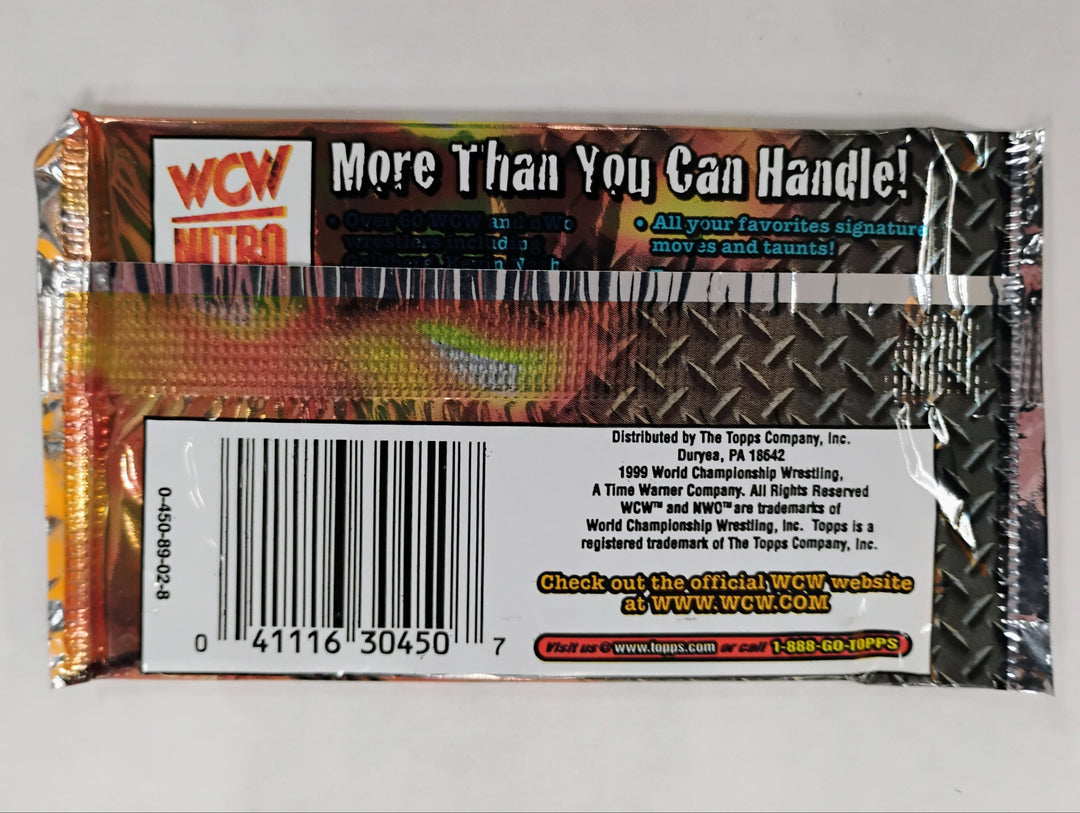 1999 Topps WCW/NWO Nitro Sealed Pack