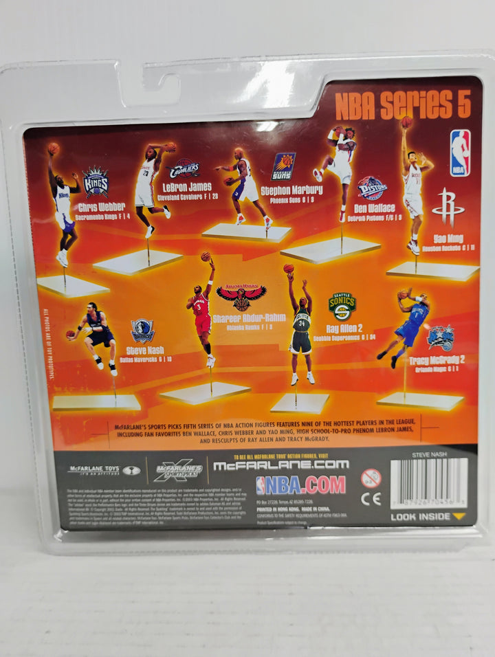 2003 Mcfarlane NBA Basketball Series 5 Steve Nash Dallas Mavericks  Sealed