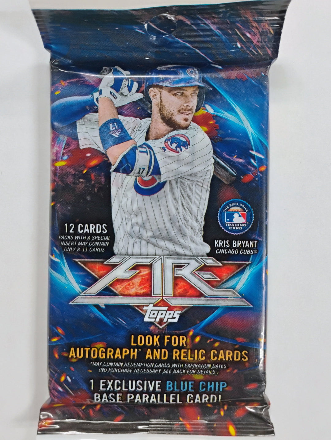 2018 Topps Fire Baseball Fat Pak