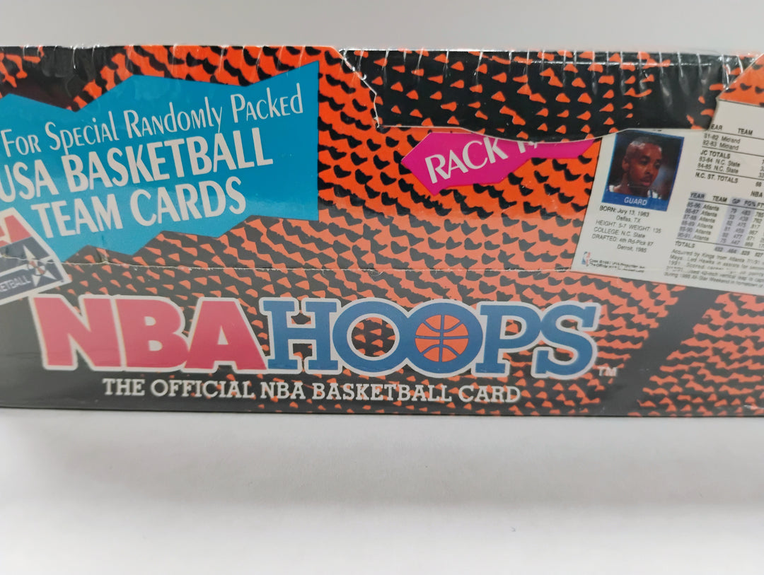1991-92 NBA Hoops Series I Rack Pack Sealed