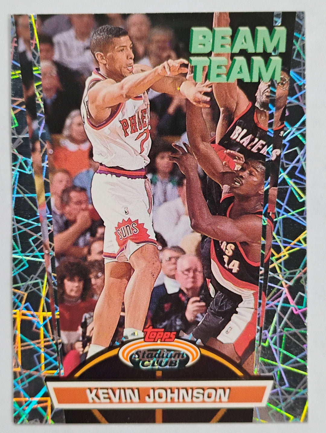 1992-93 Stadium Club Kevin Johnson #12 Beam Team