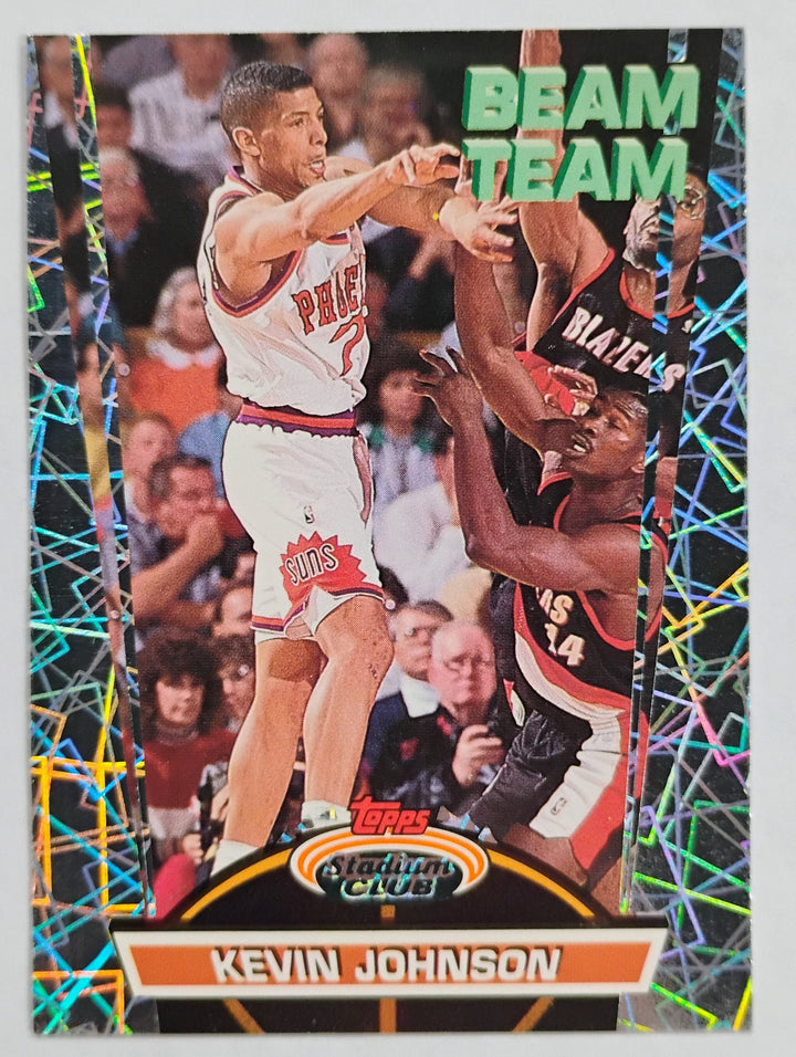 1992-93 Stadium Club Kevin Johnson #12 Beam Team