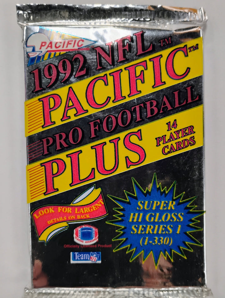 1992 Pacific Plus Football Sealed Pack