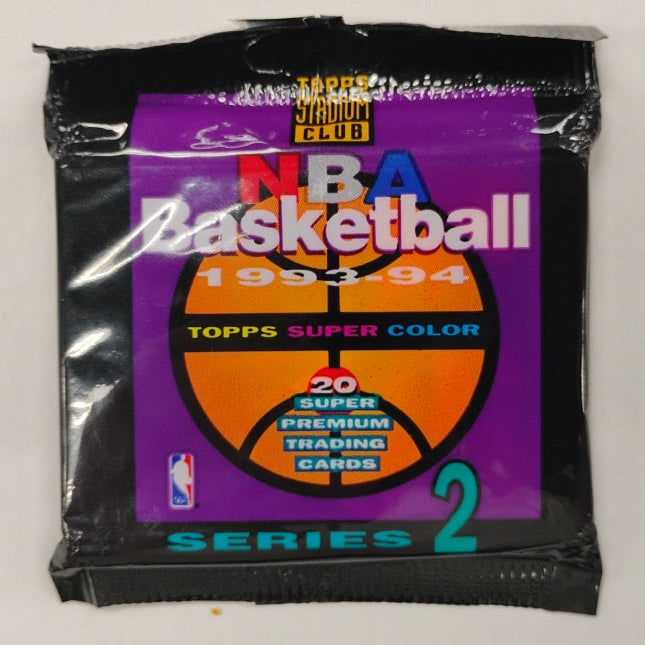 1993-94 Topps Stadium Club Series 2 Jumbo Sealed Pack