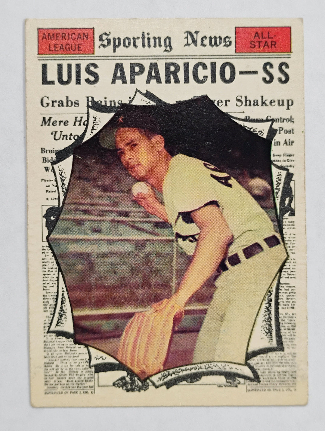 1961 Topps Baseball Luis Aparicio #574 Sporting News All-Star