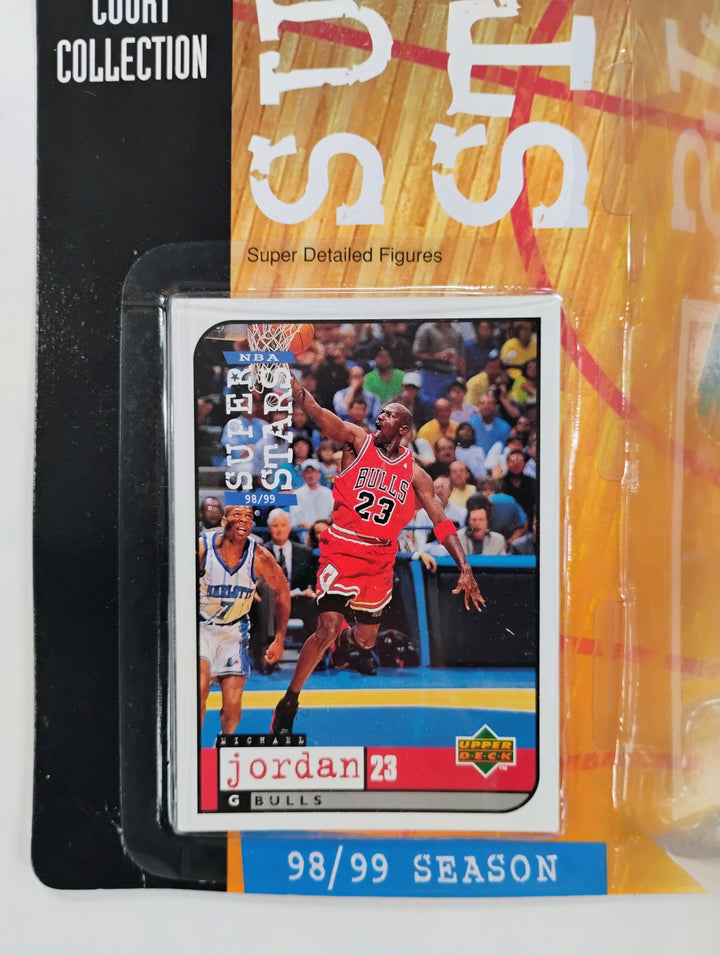 1998 Mattel NBA Super Stars Basketball Michael Jordan 2 of 4 White Jersey